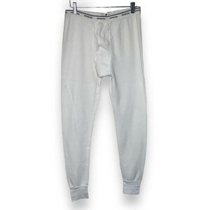 Fruit of the Loom Waffle Thermal Beige Long John Layering Pants Men Size Medium